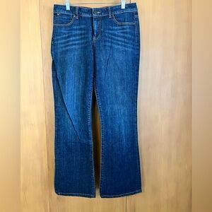 Talbots Signature fit boot cut jeans, 6, EUC